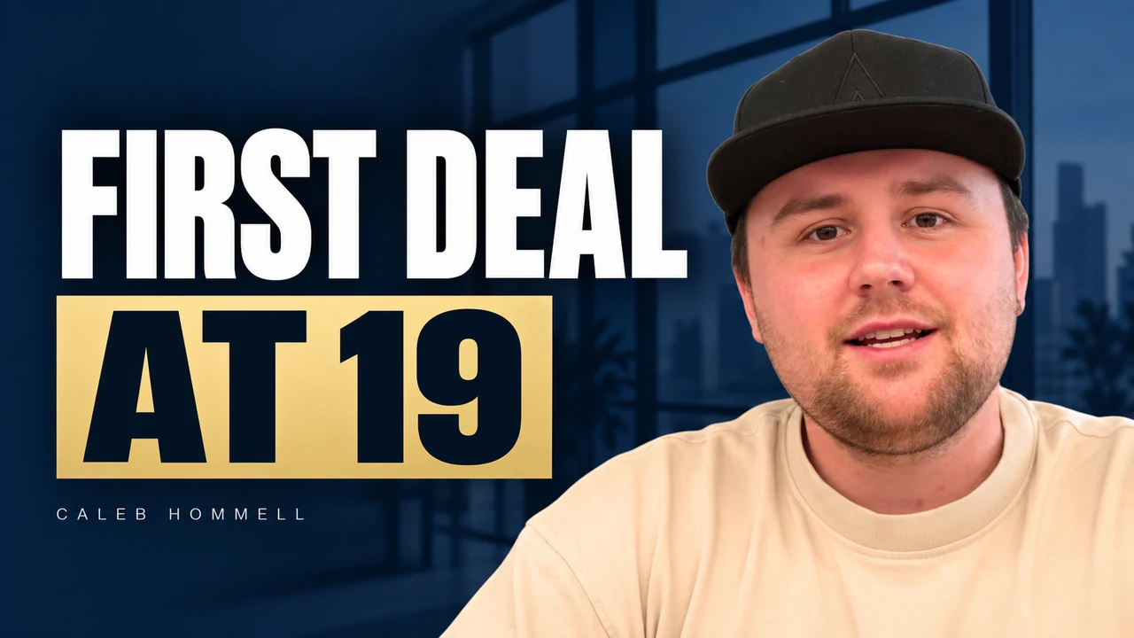 Caleb Hommell: A first deal at 19. A growing business at 23.