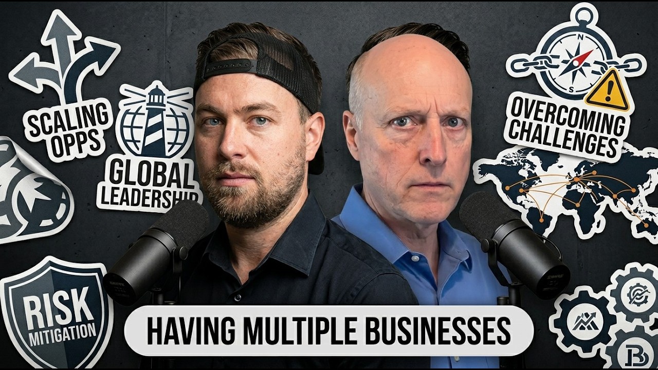 Episode thumbnail for How Michael Cobb Runs Three International Businesses