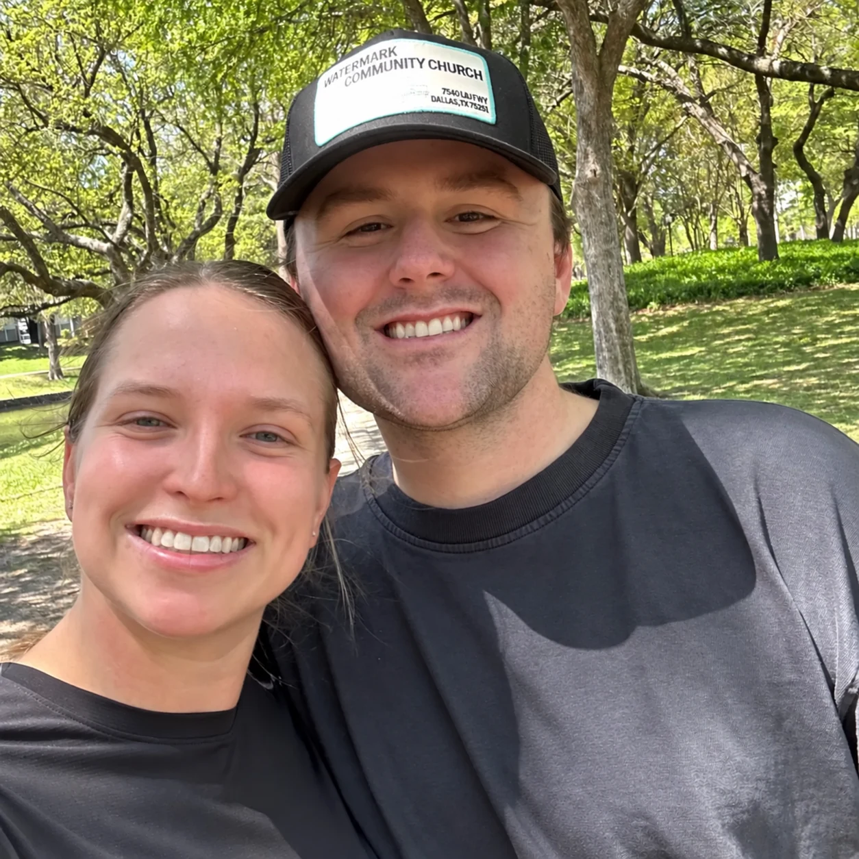 Caleb Hommell and his wife