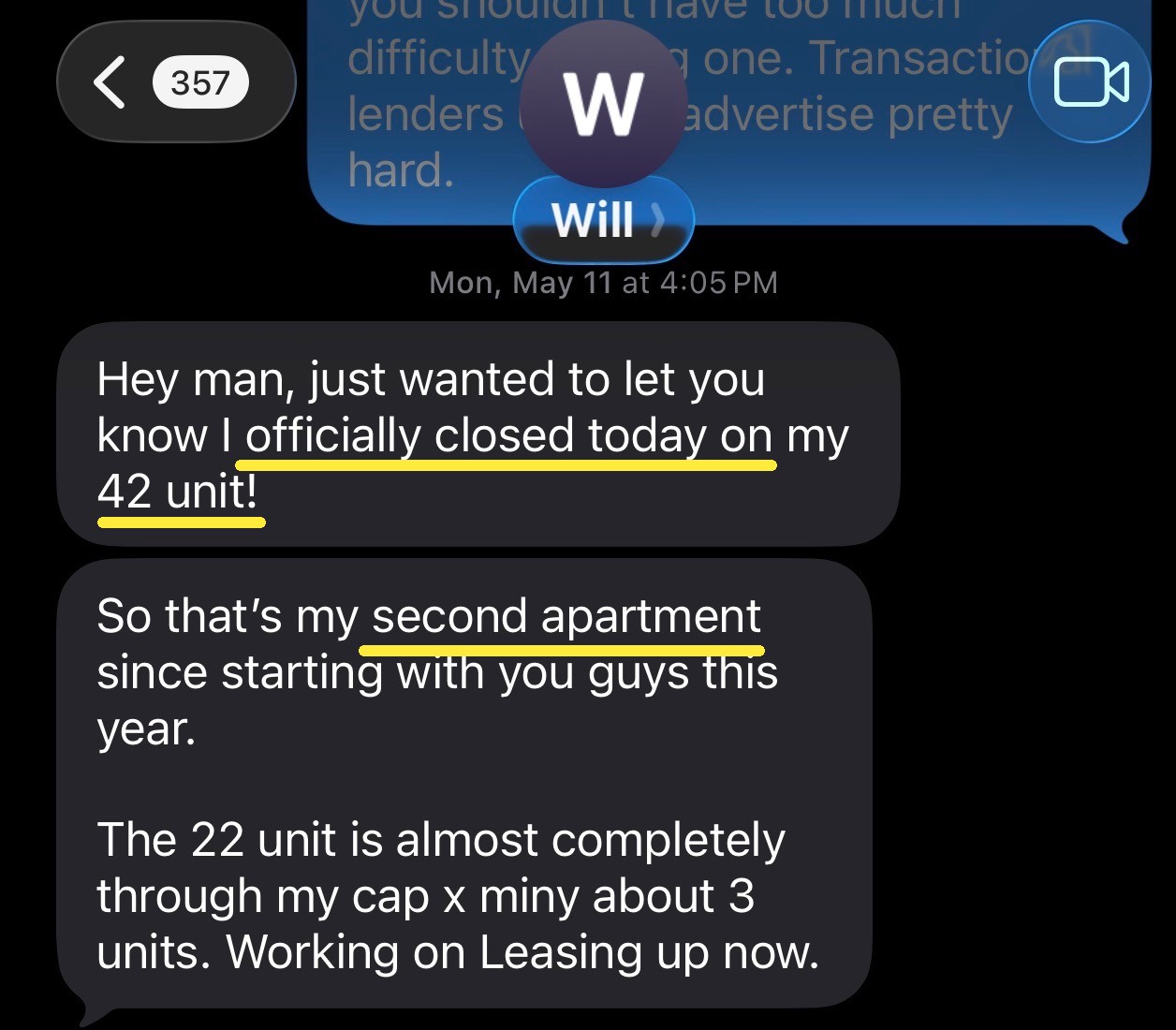 Original Multifamily Strategy member update 16