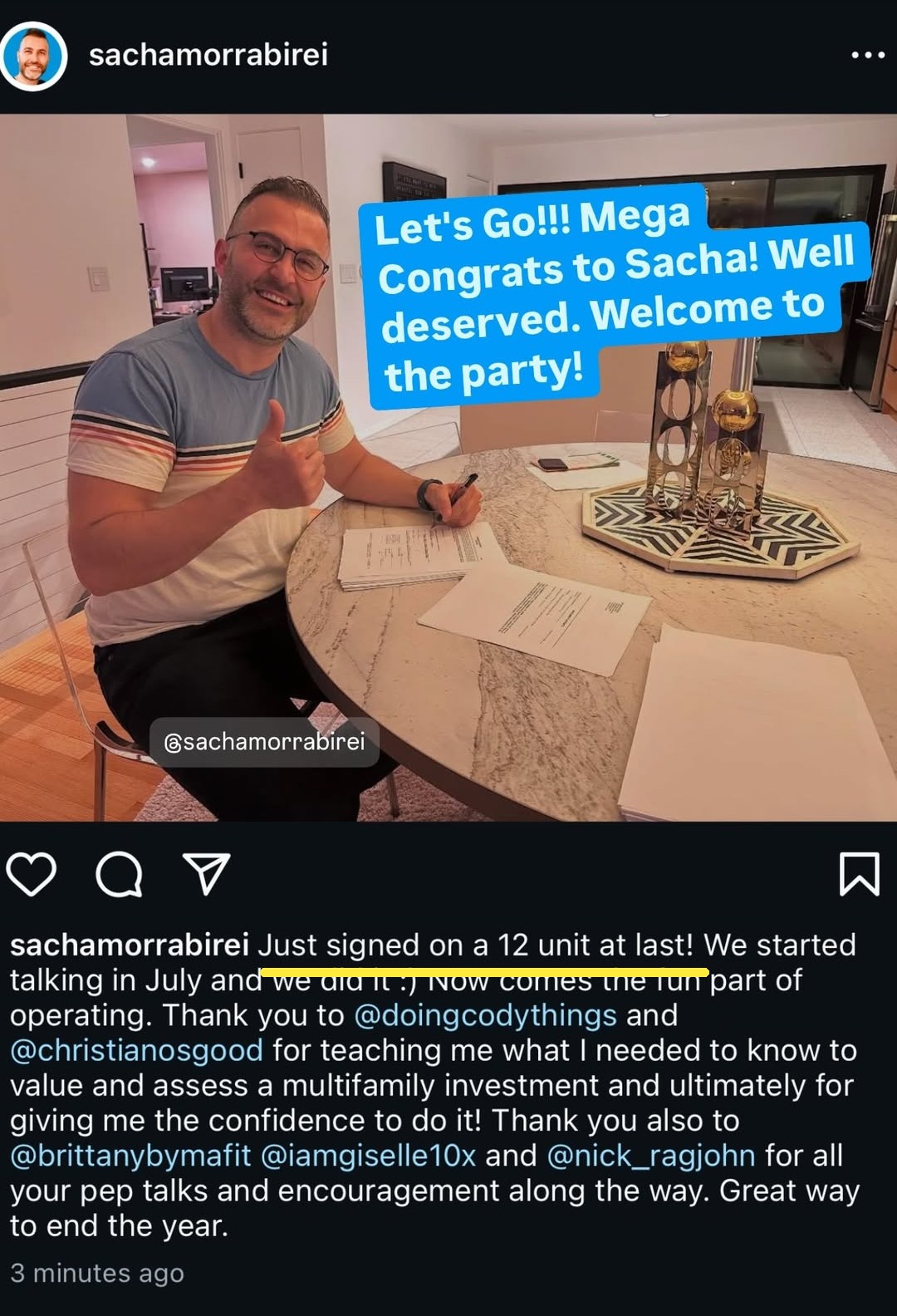 Original Multifamily Strategy member update 26