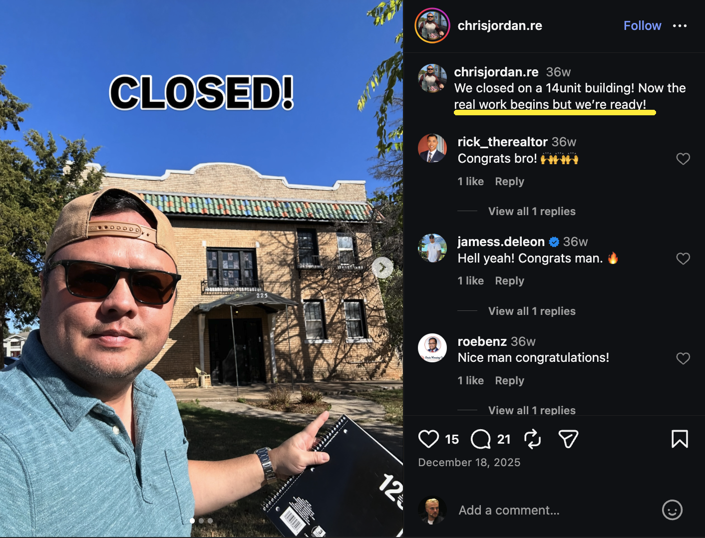 Original Multifamily Strategy member update 35